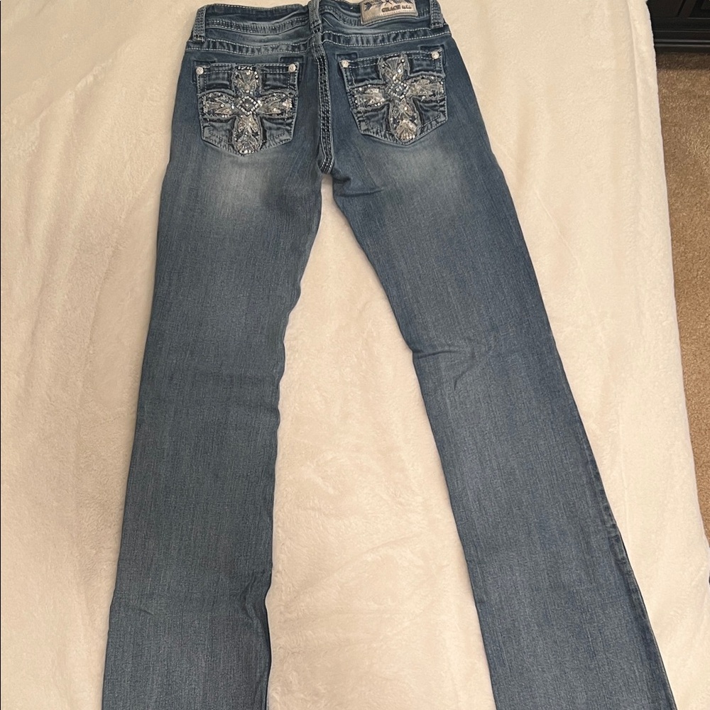 Grace in LA Blue Boot Cut Jeans